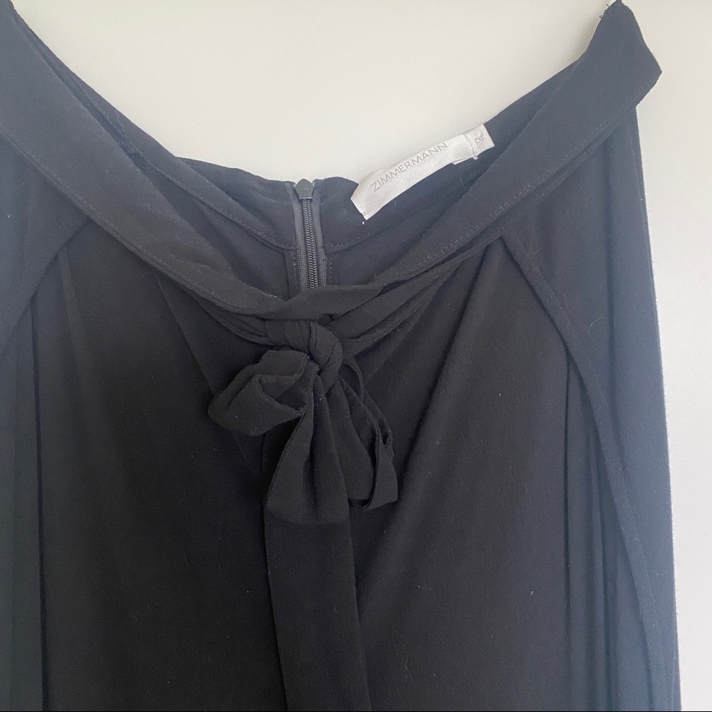 Zimmermann Front Tie Side Split Pants - image 8